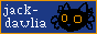 button for jack-dawlia's site. it is blue, has the text jack dawlia on the left and a the head of a black cat on the right.